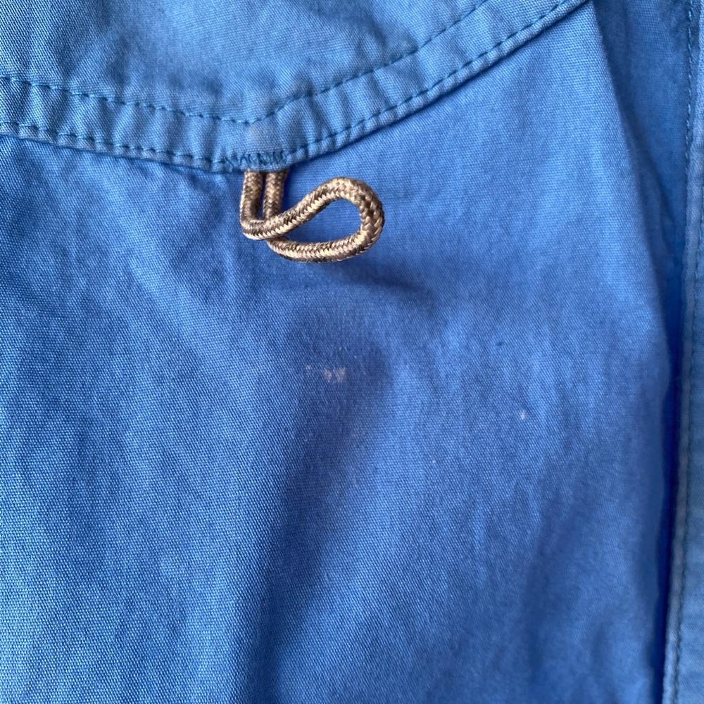 Eddie Bauer Short Sleeve Fishing Shirt XL Has ALL the Bells n Whistles - Picture 10 of 12